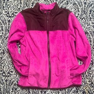 SOLD.  Me Jane Sport jacket, pink and burgundy size S